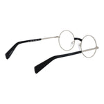 Yohji Yamamoto Silver Men Glasses Frame