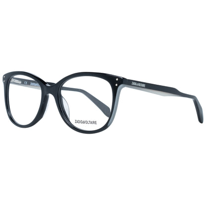 ZADIG & VOLTAIRE MOD. VZV177 510ACS lady's eyewear, stylish black frame design, side view.