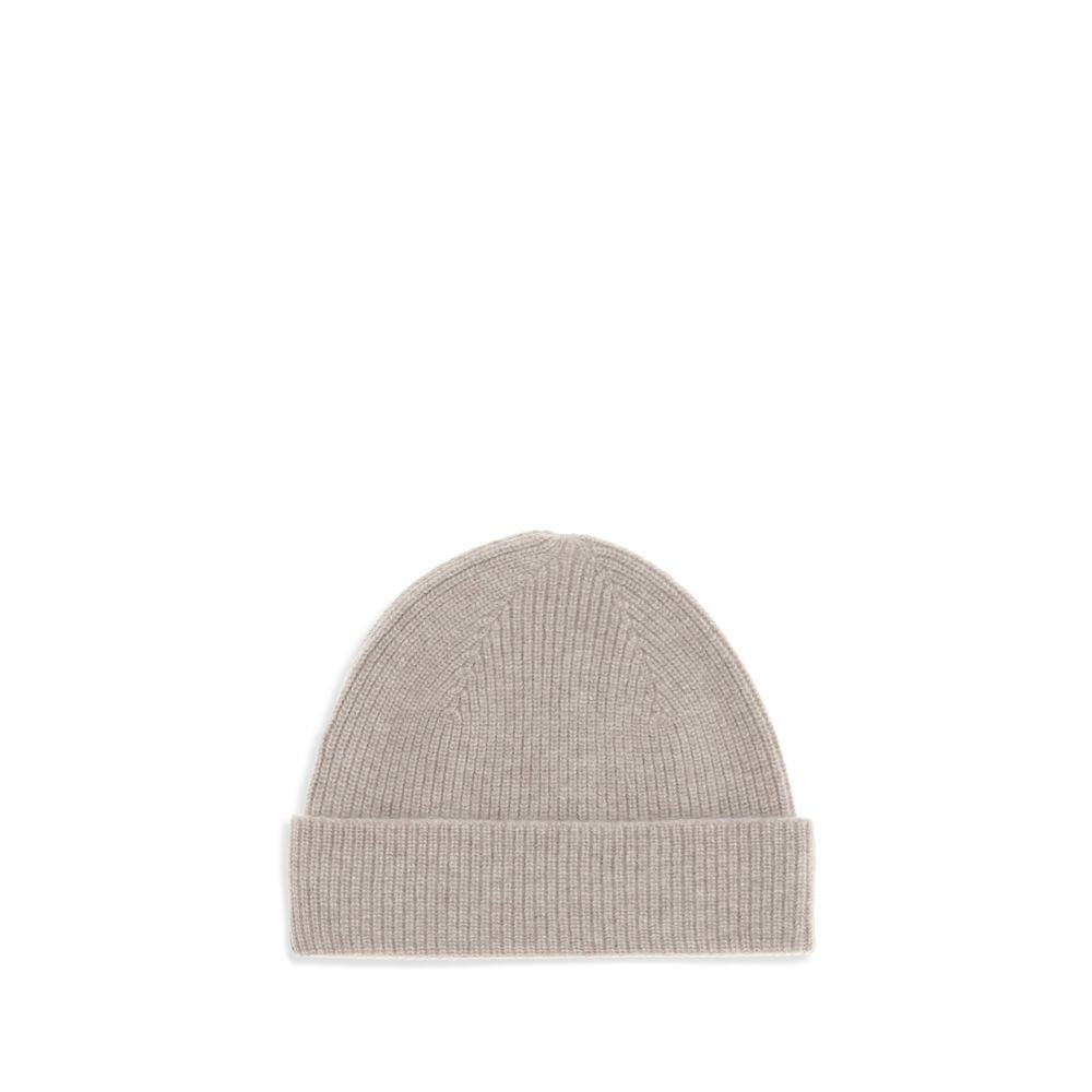 ZEGNA Beige Cashmere Beanie