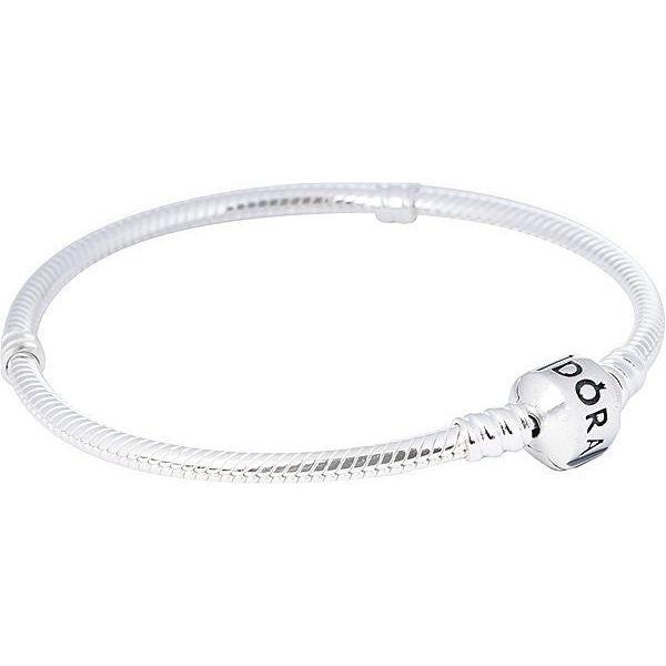 PANDORA MOMENTS COLLECTION  Mod. SNAKE CHAIN BRACELET Size 18