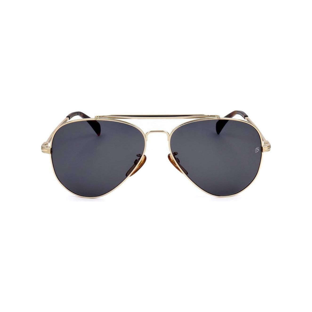 DAVID BECKHAM MOD. DB 1004_S GOLD SUNGLASSES & EYEWEAR